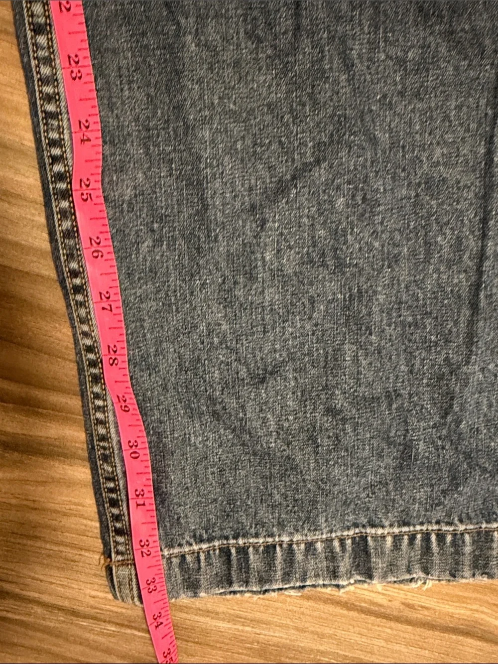 J Crew Vtg. Jeans Mens 38x34 Blue Denim Carpenter Workwear Wide Leg Cotton